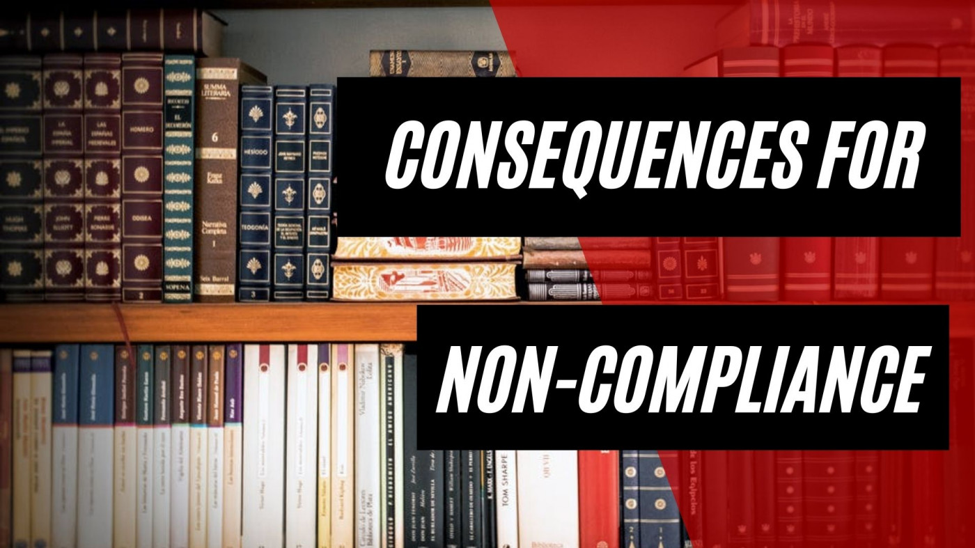 Consequences For Non-Compliance