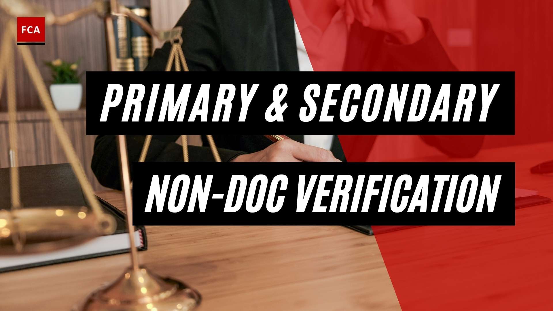 Primary And Secondary Non-Documentary Verification - Featured Image