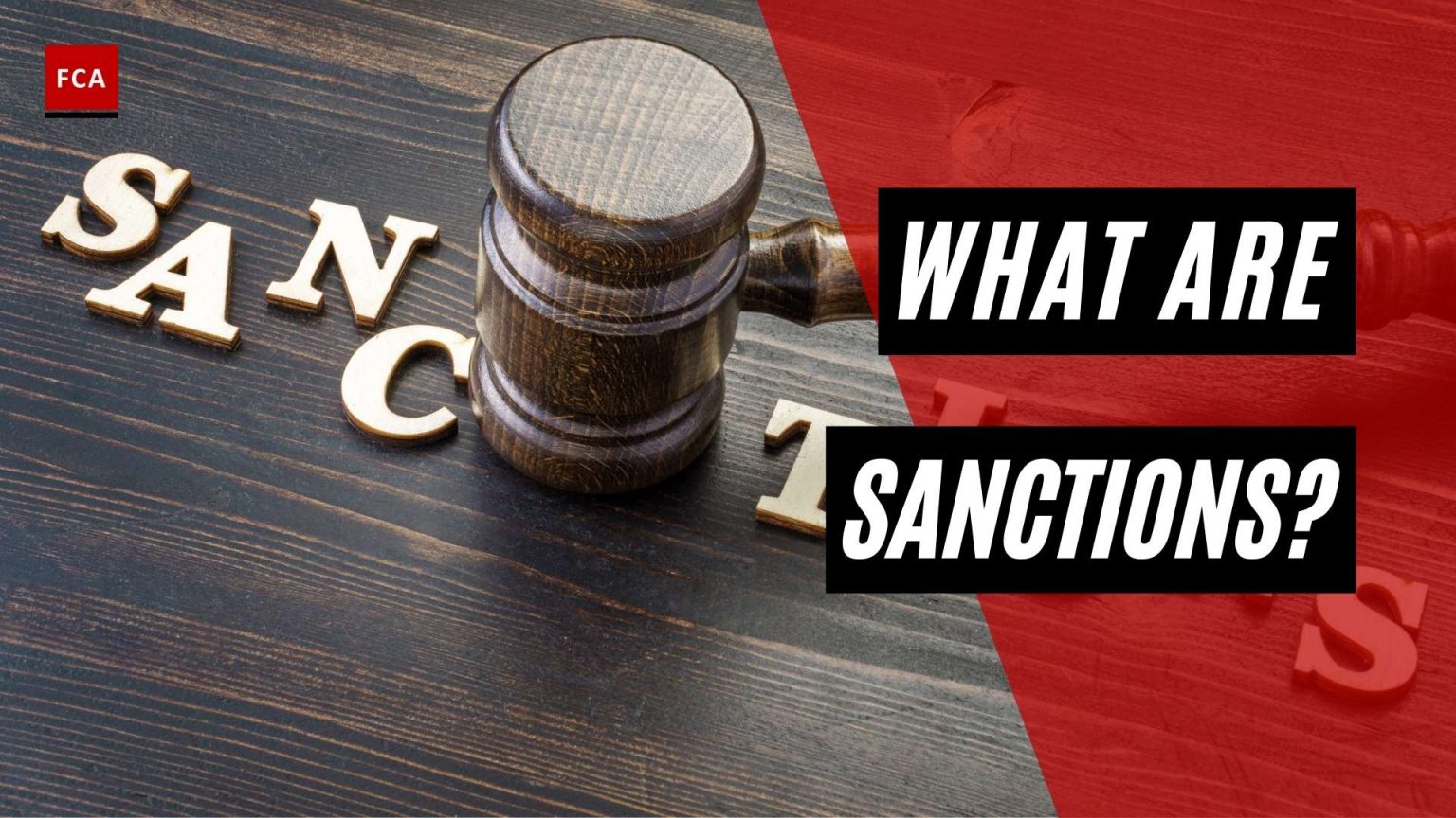 Types Of Sanctions: Comprehensive Classifications Of Sanction Types