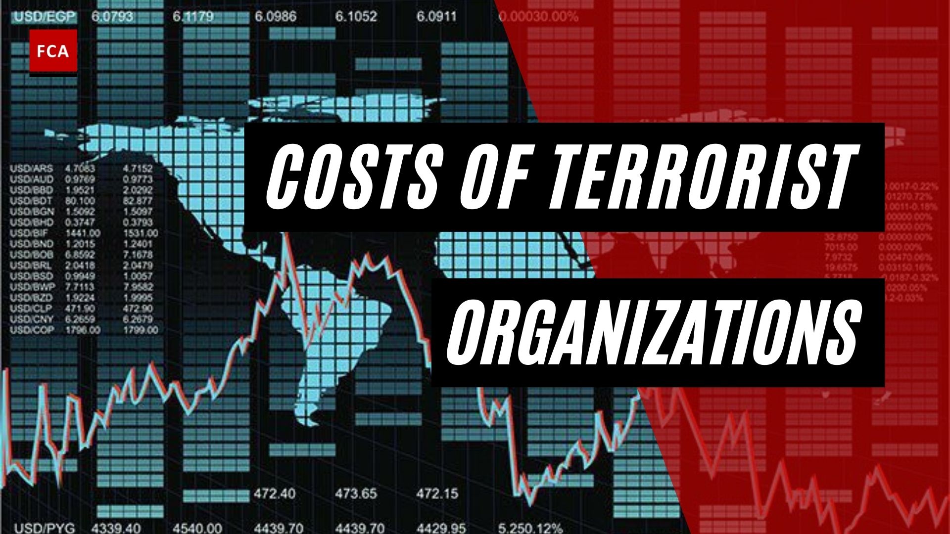 Costs Of Terrorist Organizations