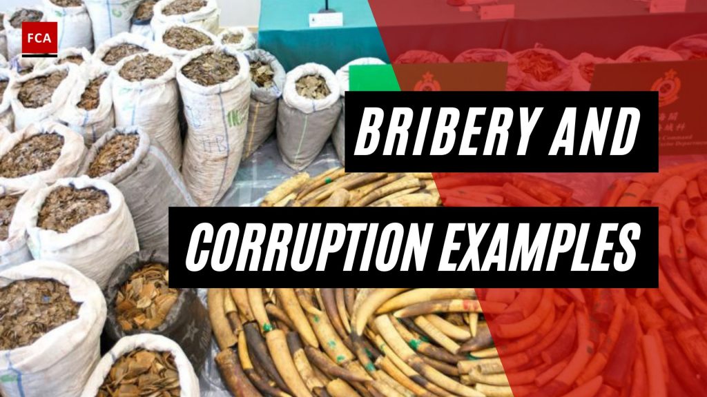 Bribery And Corruption Examples