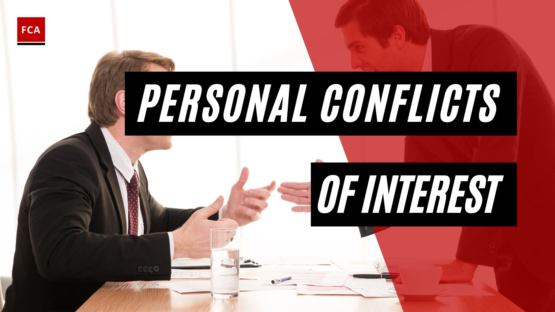 Personal Conflicts Of Interest