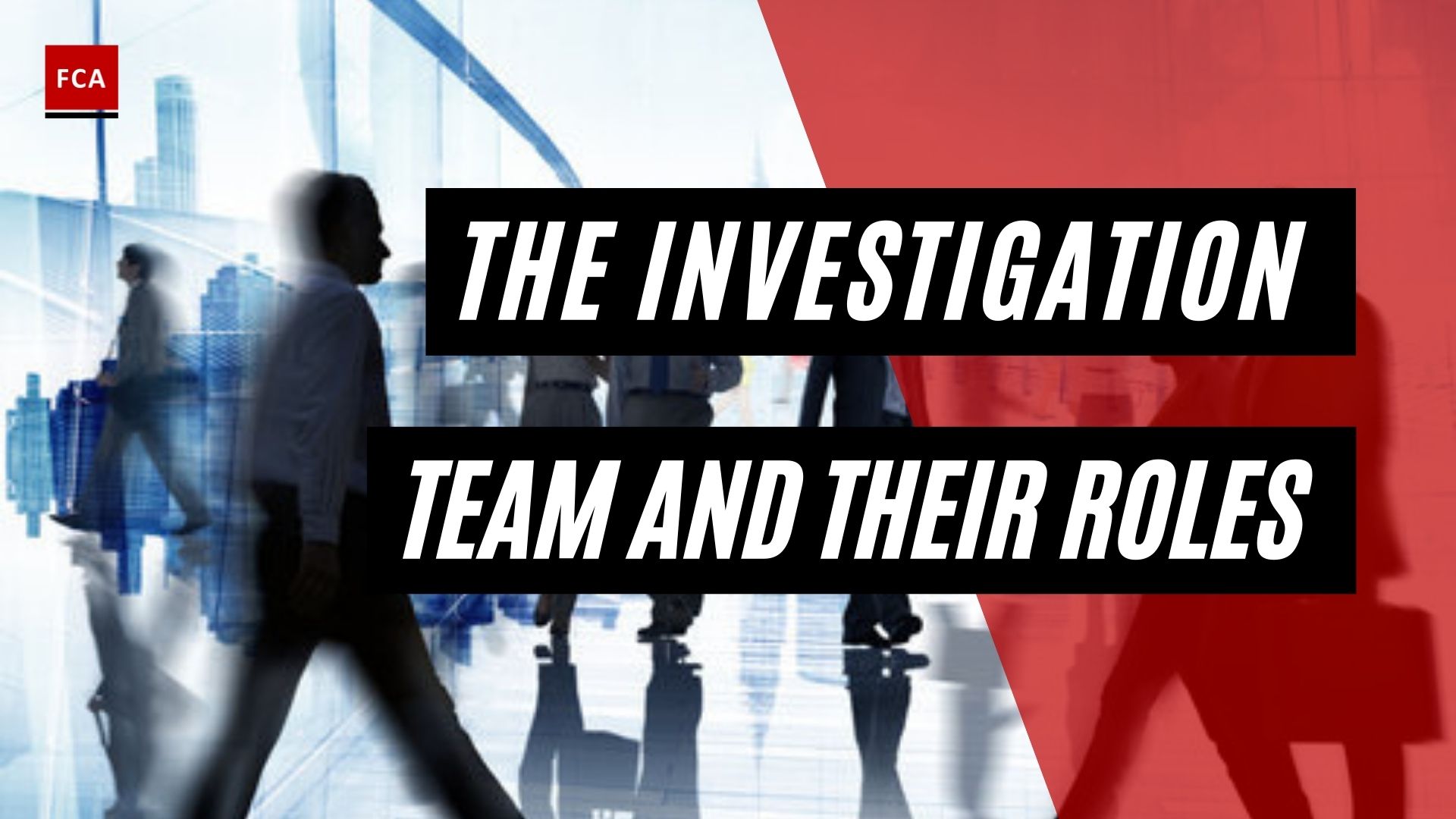 The Investigation Team And Their Roles