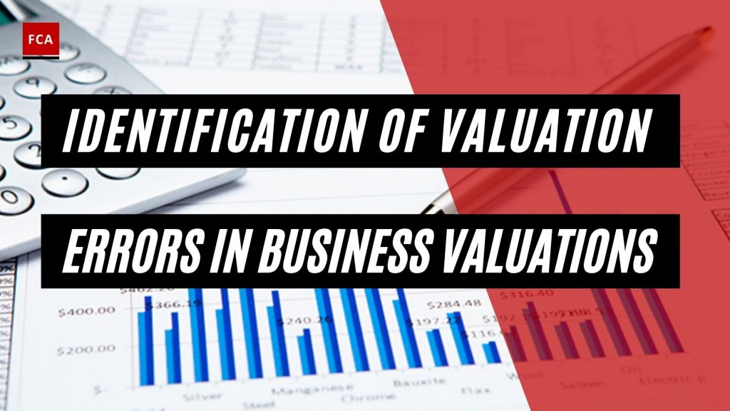 Identification Of Valuation Errors