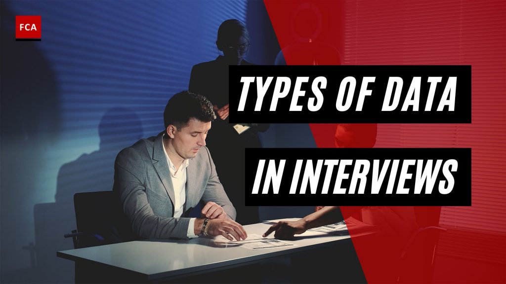 Types Of Data In Interviews