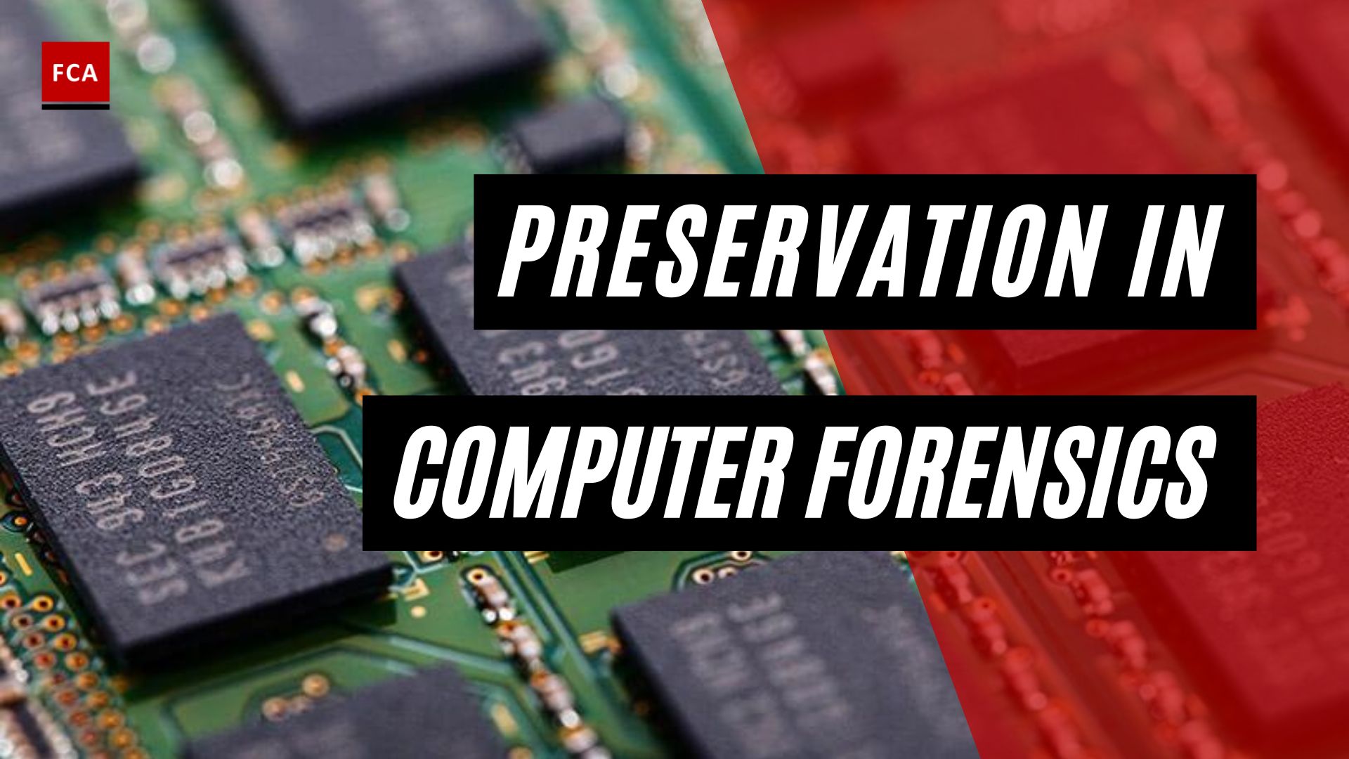 Preservation In Computer Forensics