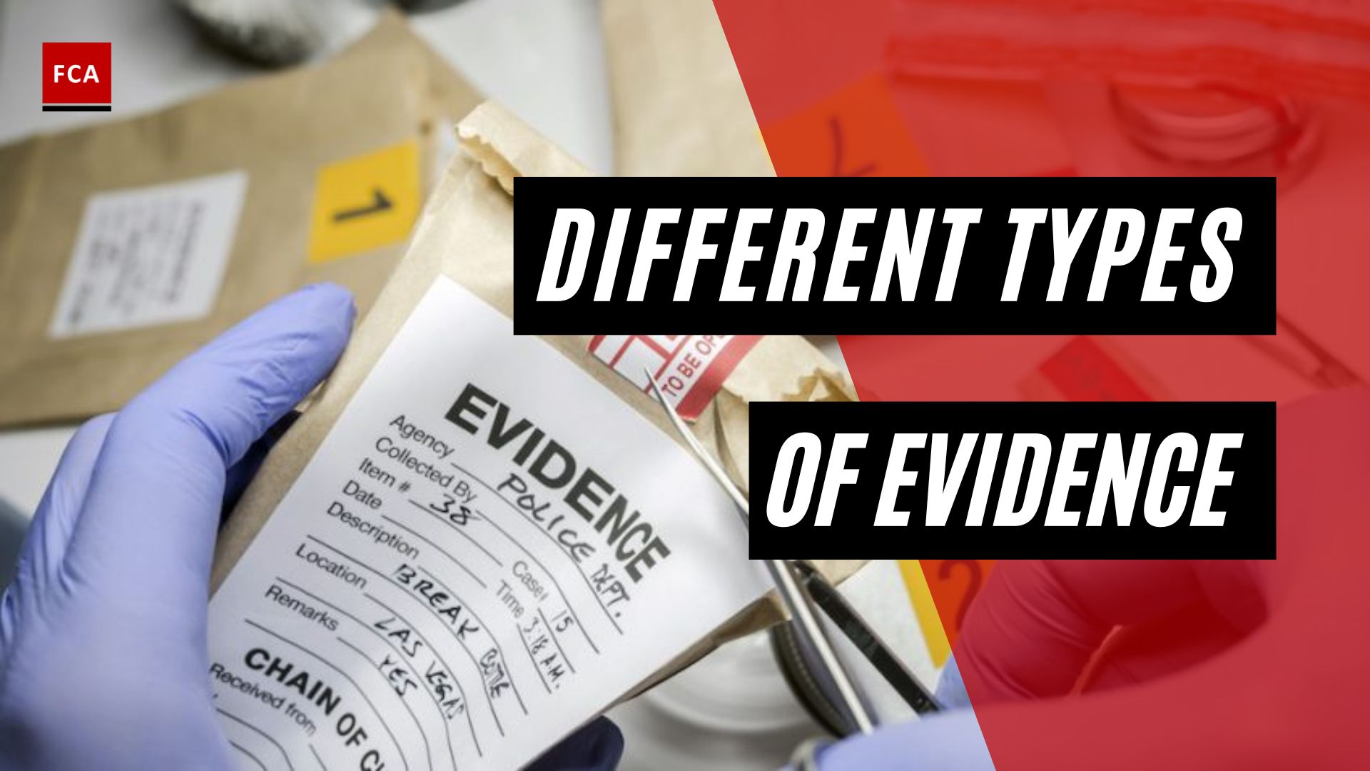 Different Types Of Evidence