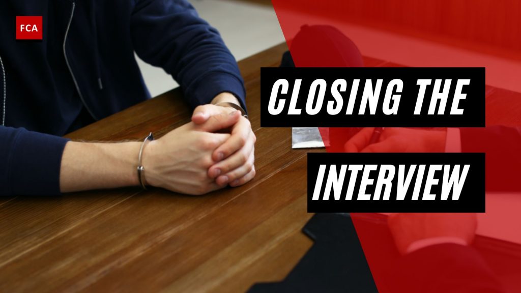 Closing The Interview