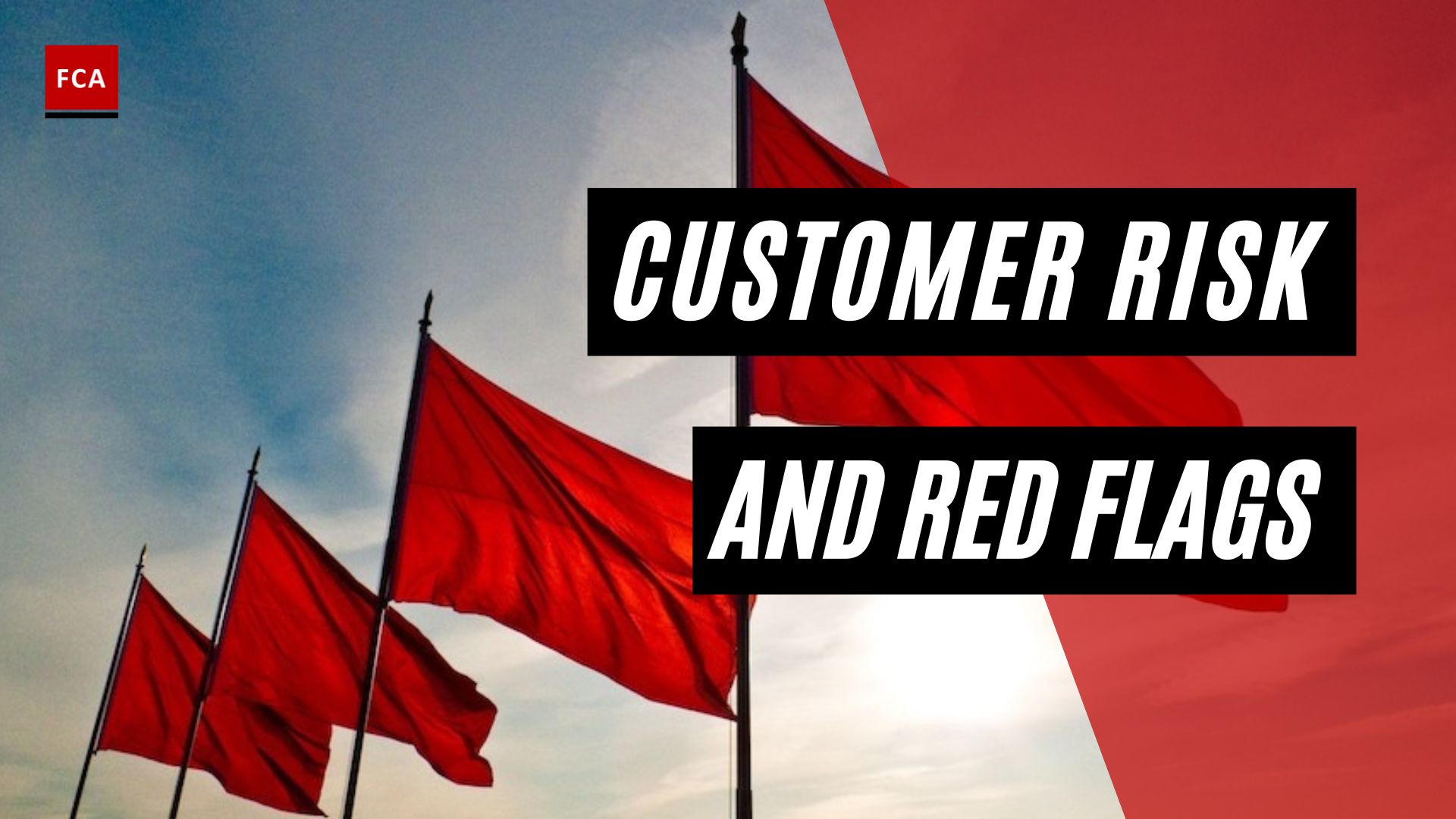 Customer Risk And Red Flags