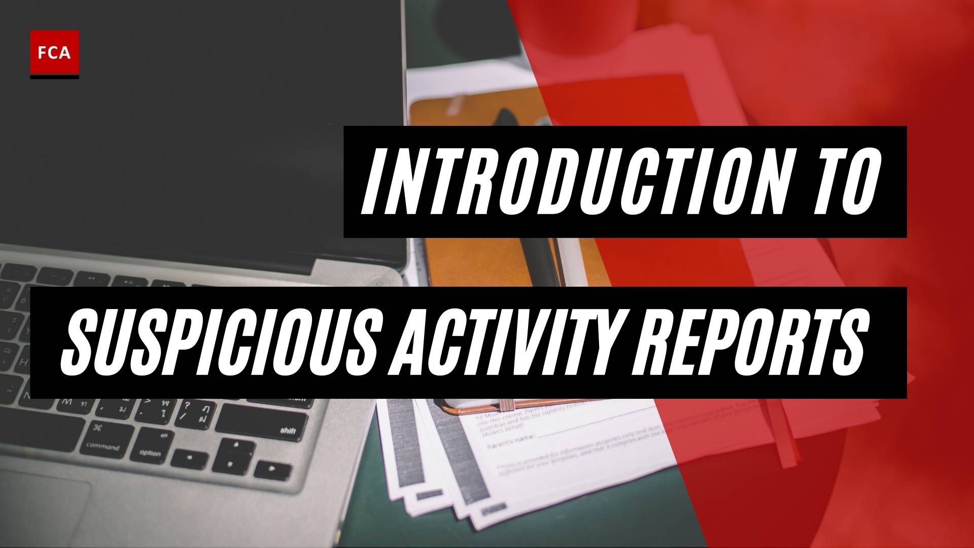 Introduction To Suspicious Activity Reports
