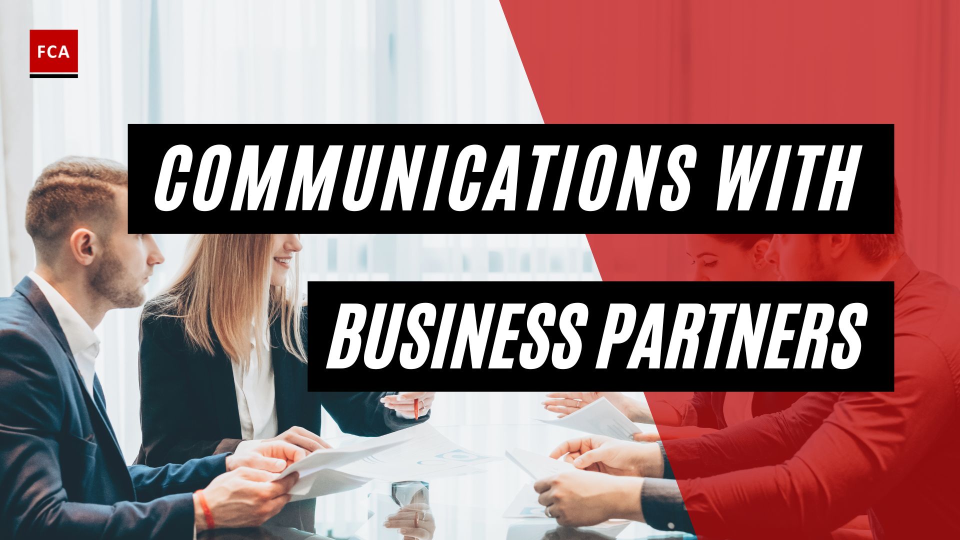Communications With Business Partners