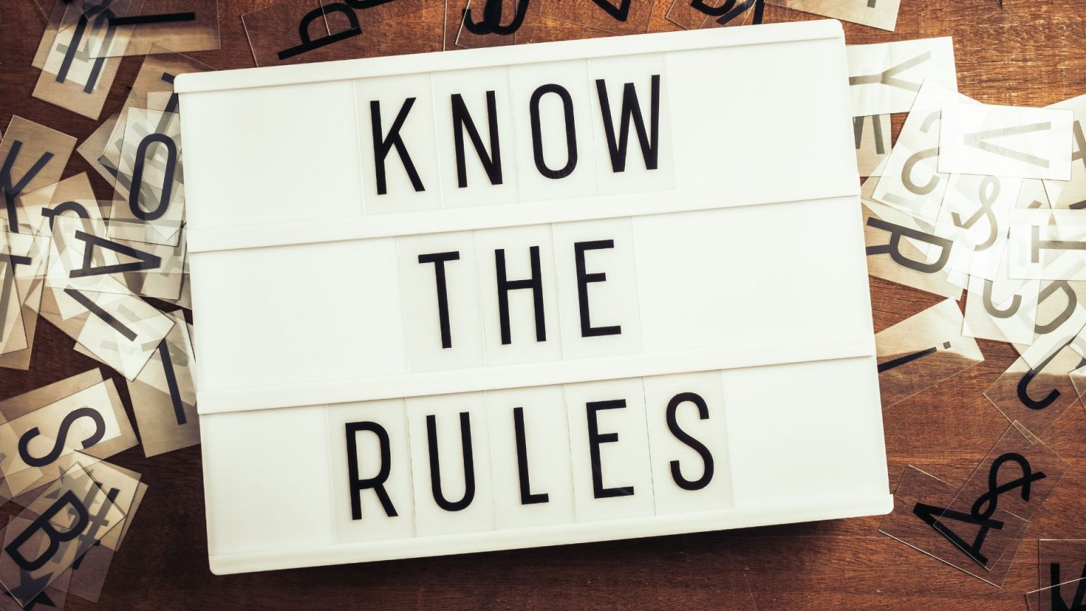 Hacer Que Las Reglas Se Mantengan: La Importancia De Las Reglas En Una