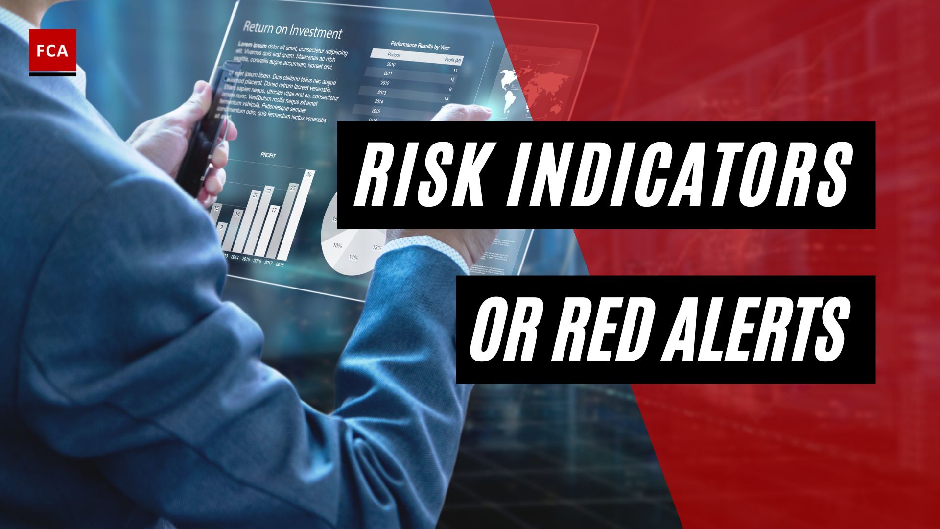 Risk Indicators Or Red Alerts
