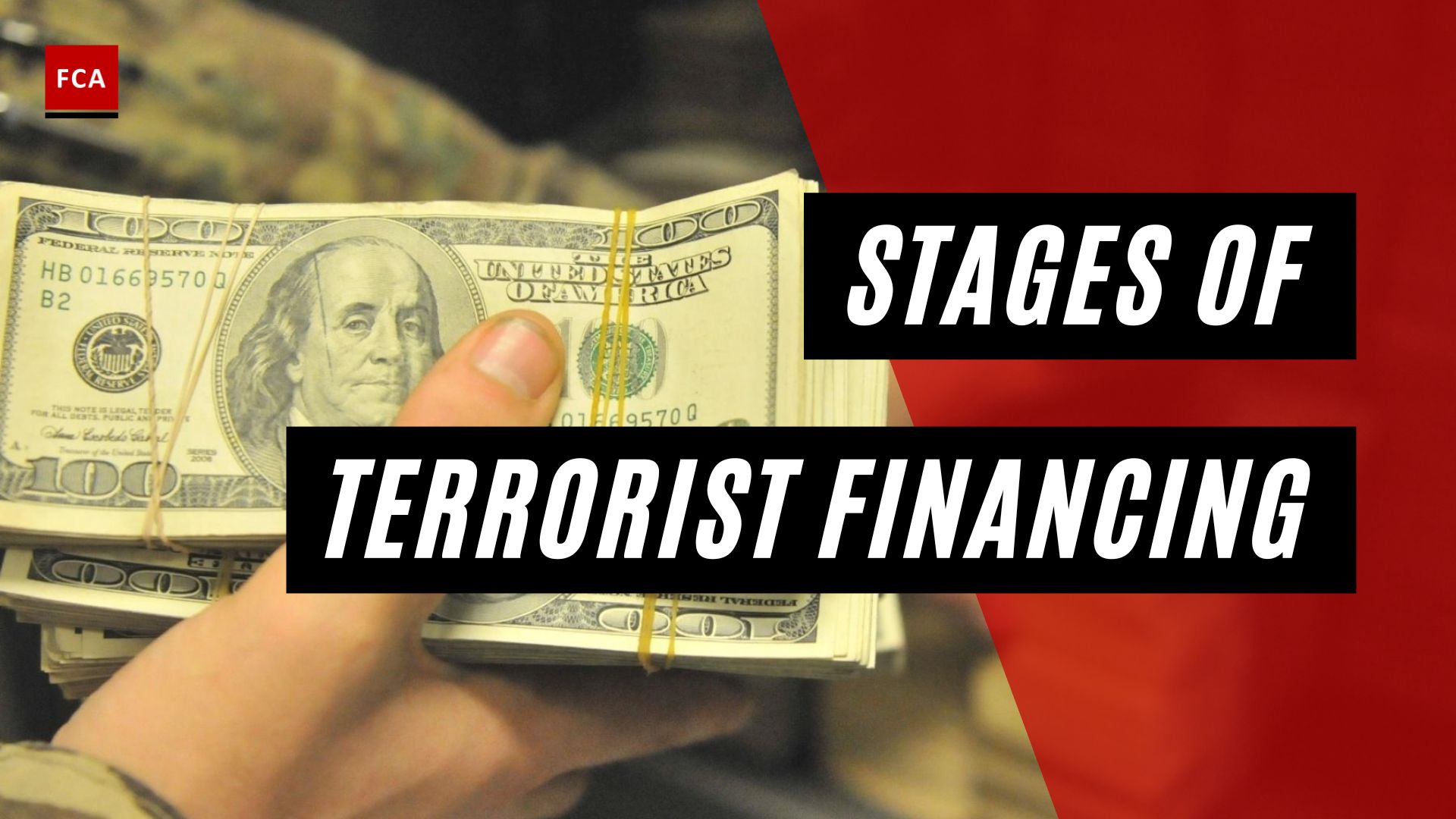 Stages Of Terrorist Financing