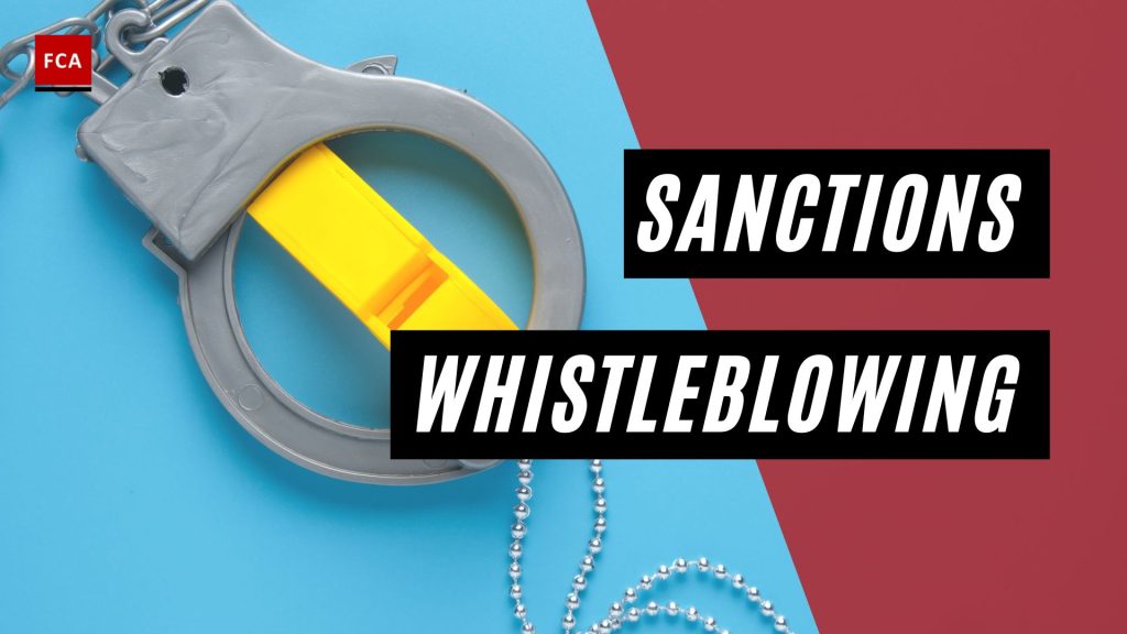 Sanctions Whistleblowing