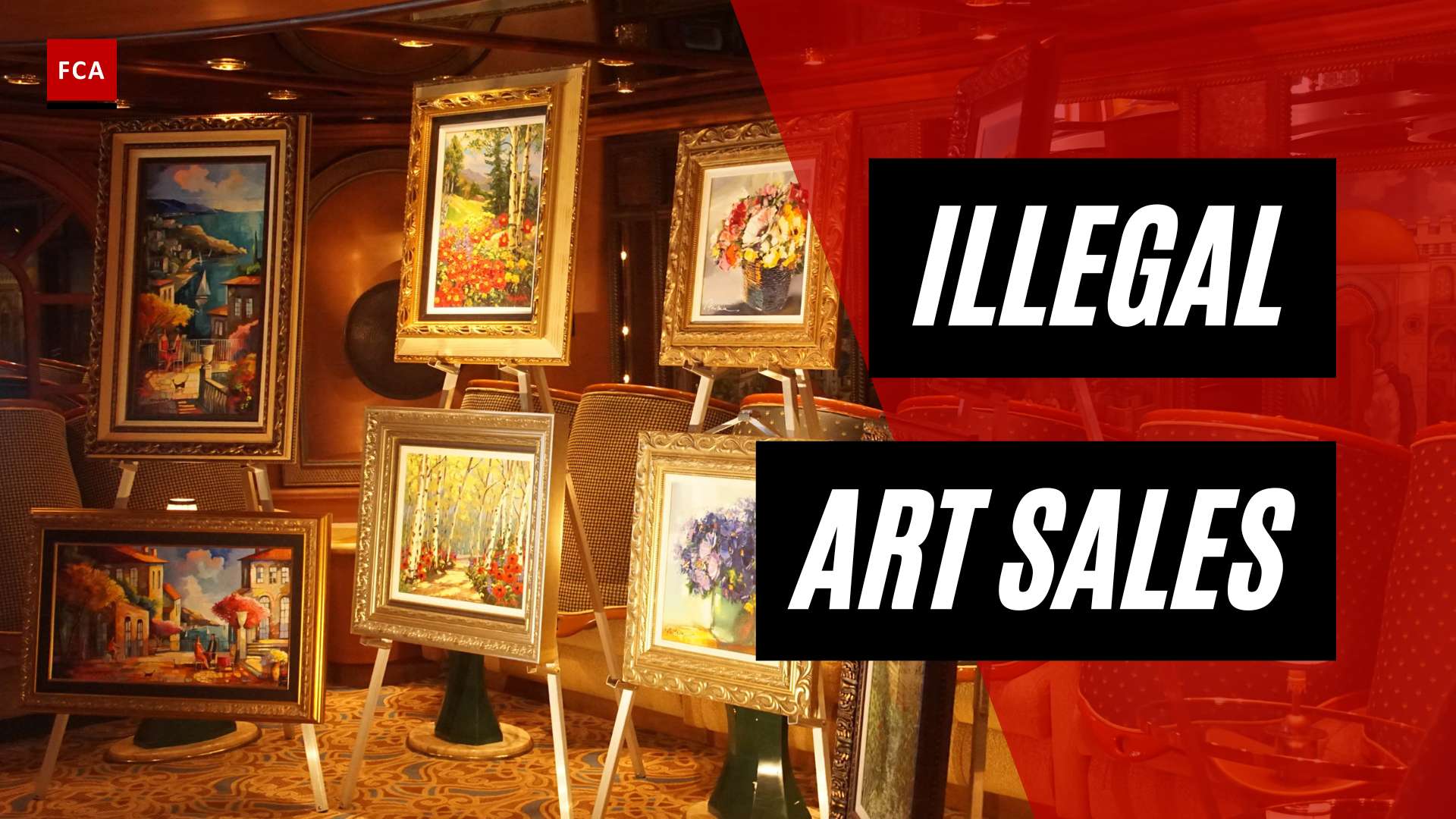 Follow The Trail: Tracking The Illegal Art Sales Network
