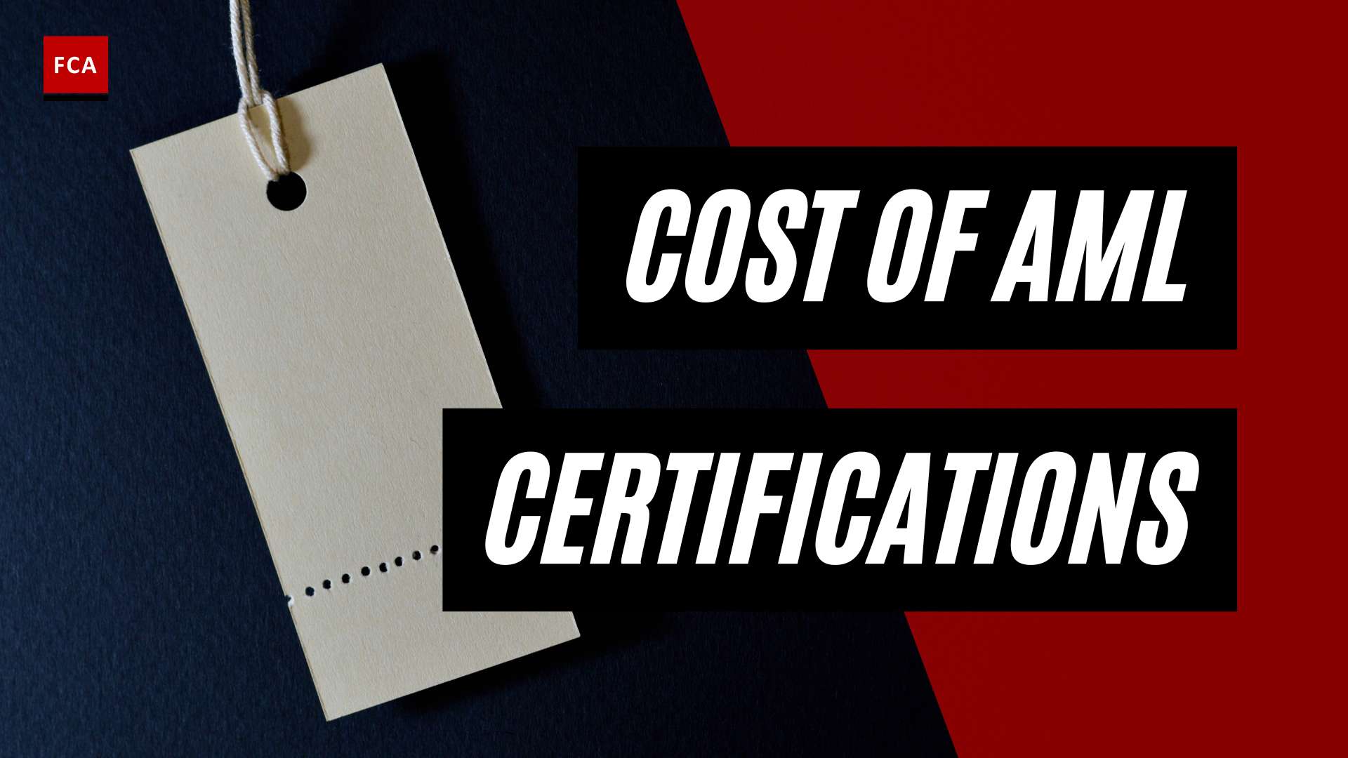 Navigating Aml Certification: Whats The True Cost?